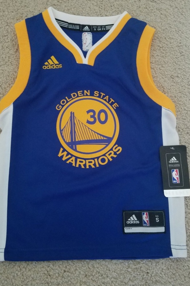NWT Kids Steph Curry Jersey